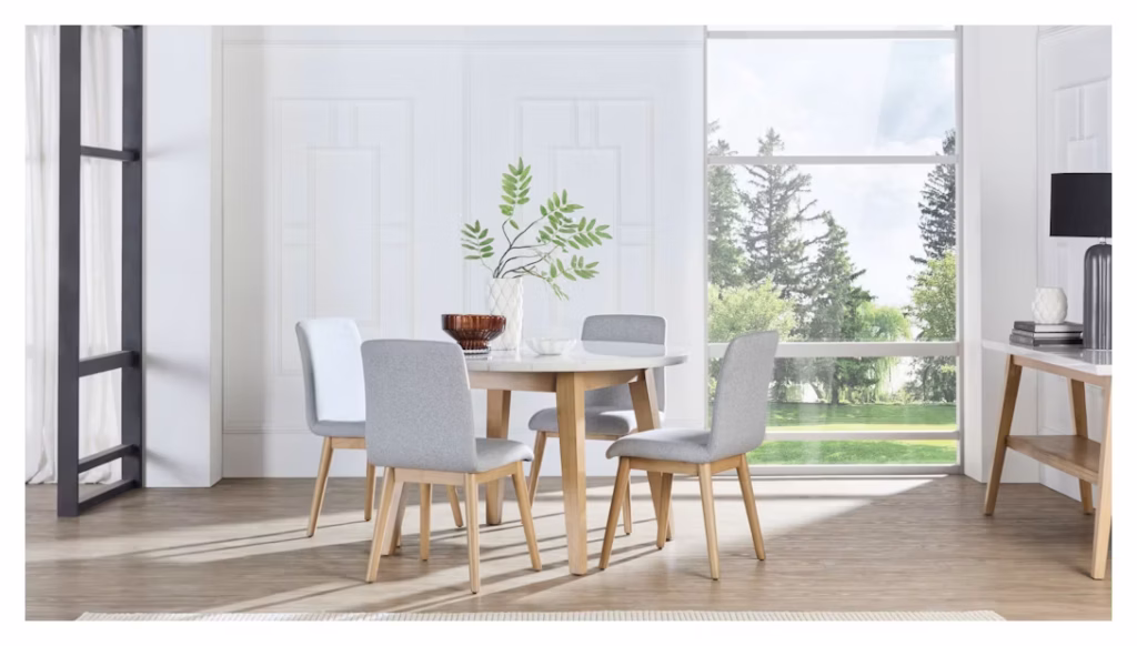 MELTON 5PC ROUND DINING