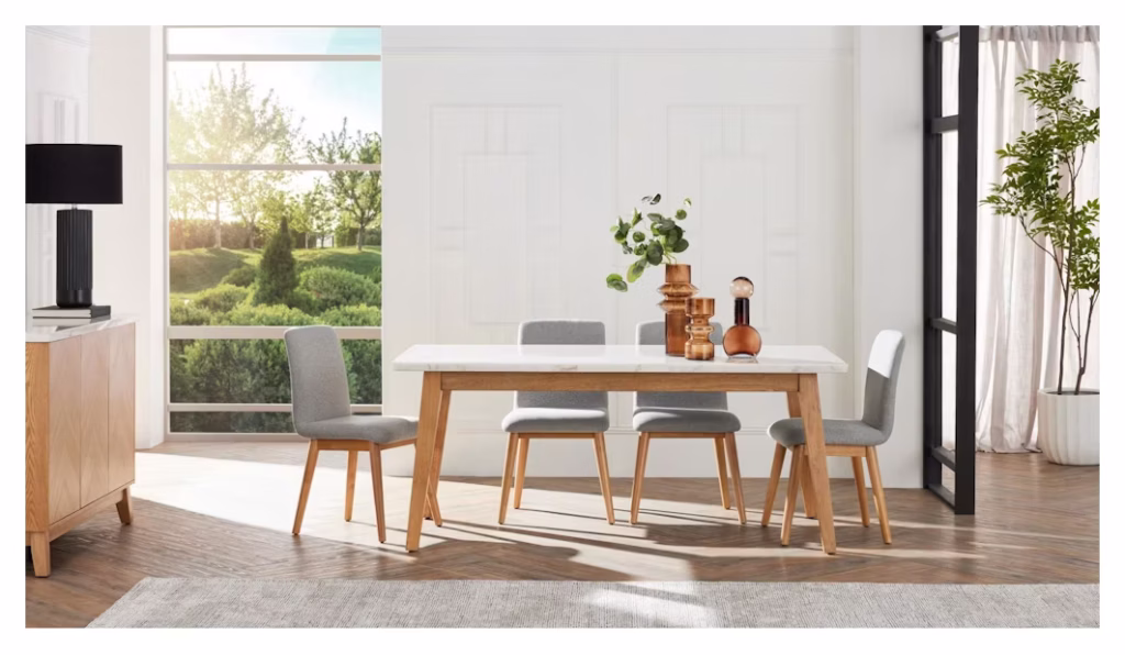 MELTON 7PC RECTANGLE DINING