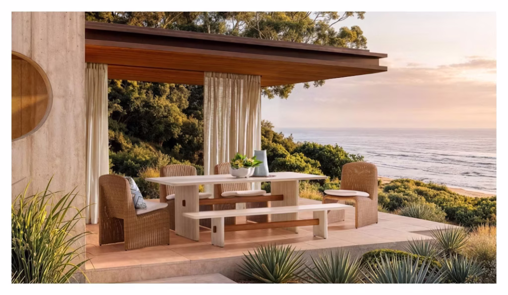 PEBBLE BEACH DINING TABLE